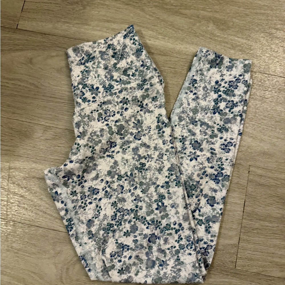 Floral Patterned yoga Leggings